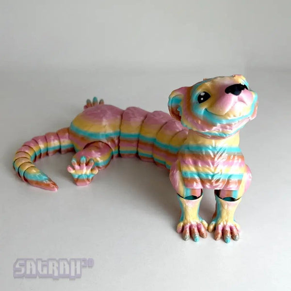 3D Printed Animal - Ferret Fidget