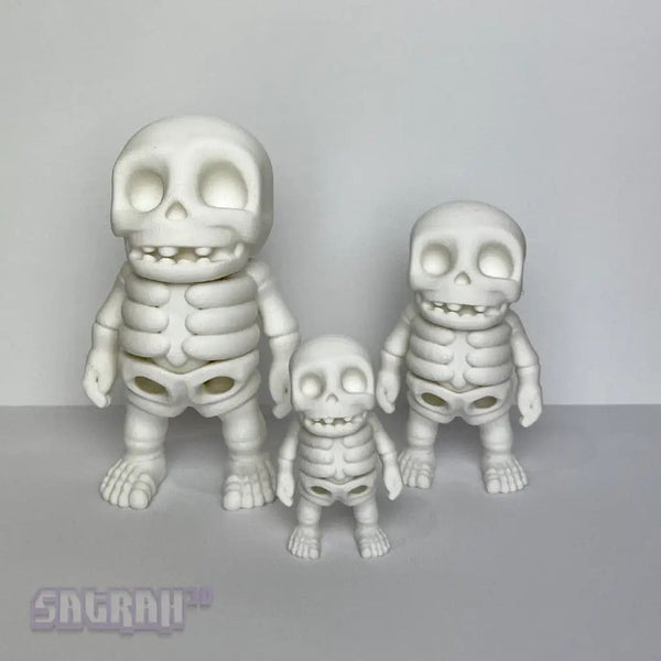 Flexi Chubby Skeletons – Affordable 3D Printed Fidget Under $10
