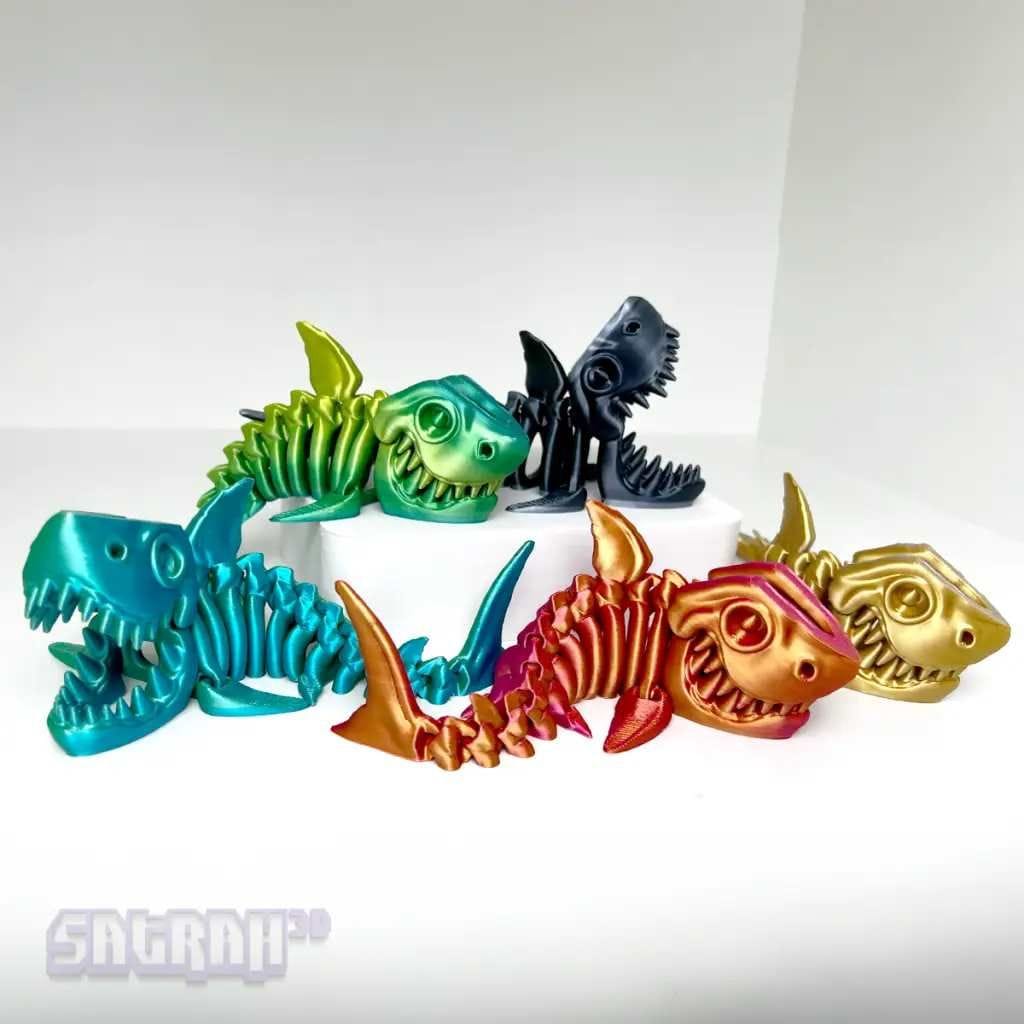 Flexi Skeleton Shark - Satrah 3D