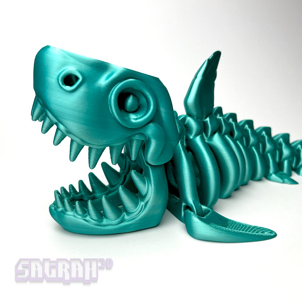 Flexi Skeleton Shark - Satrah 3D