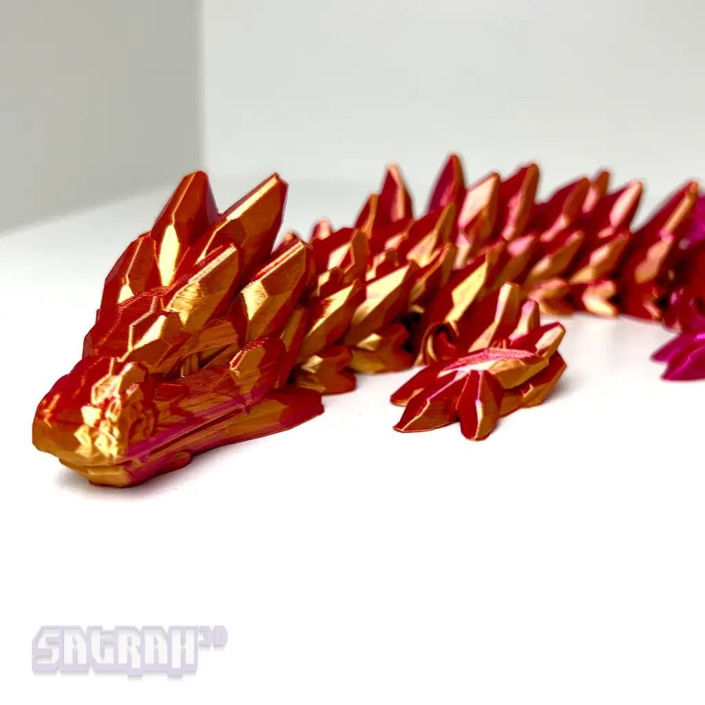 Gemstone Articulated Dragon - Satrah 3D