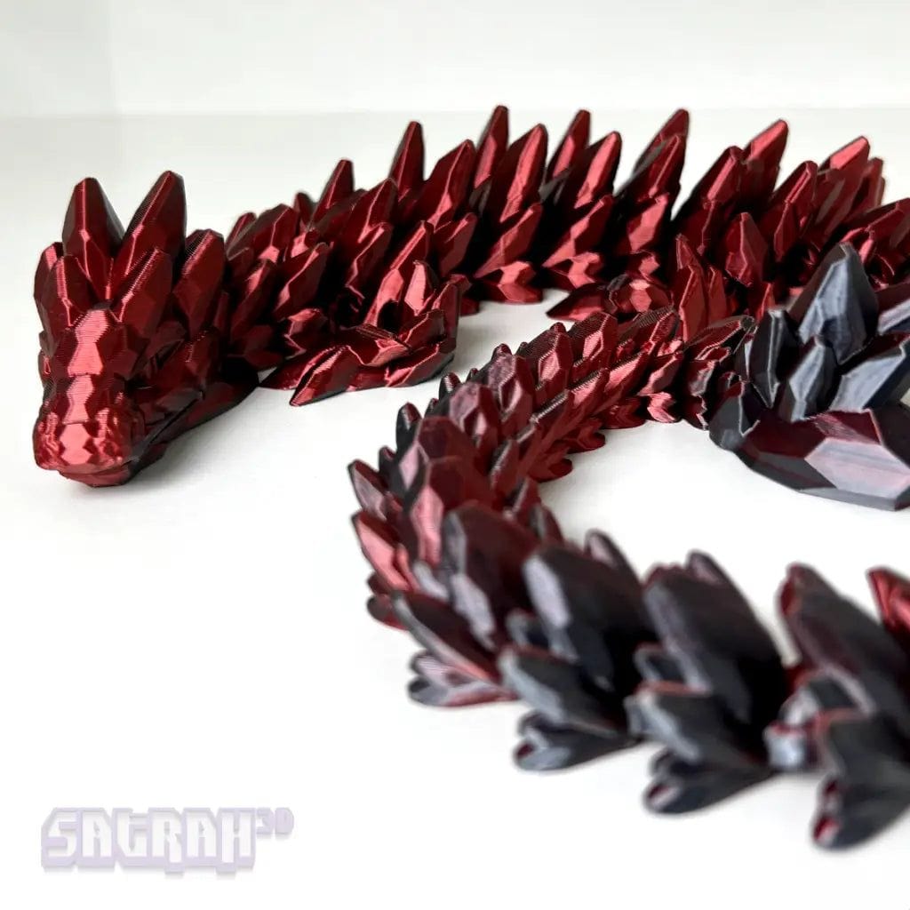 Gemstone Articulated Dragon - Satrah 3D