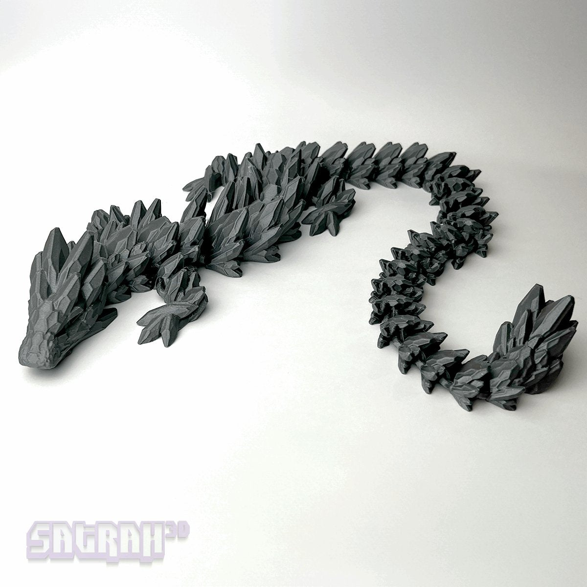 Gemstone Articulated Dragon - Satrah 3D