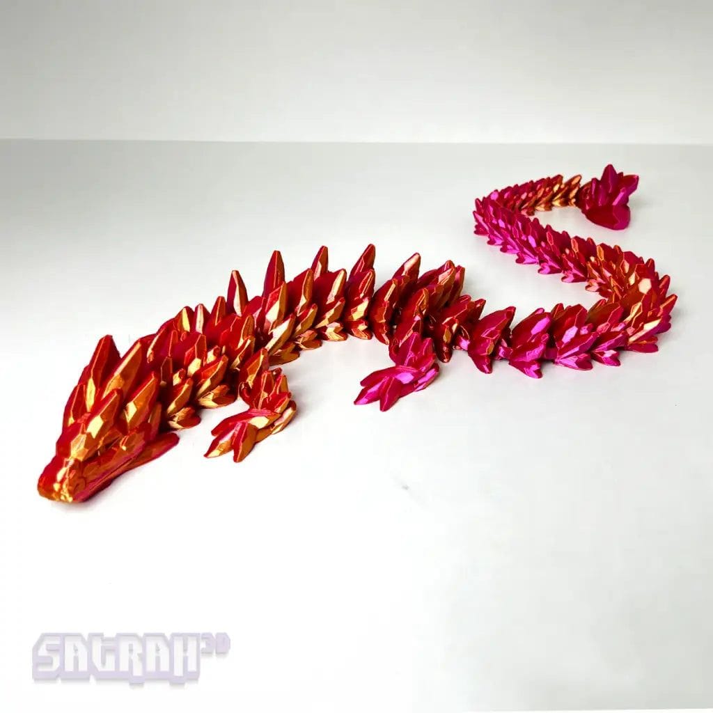 Gemstone Articulated Dragon - Satrah 3D