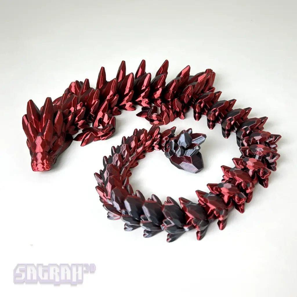 Gemstone Articulated Dragon - Satrah 3D