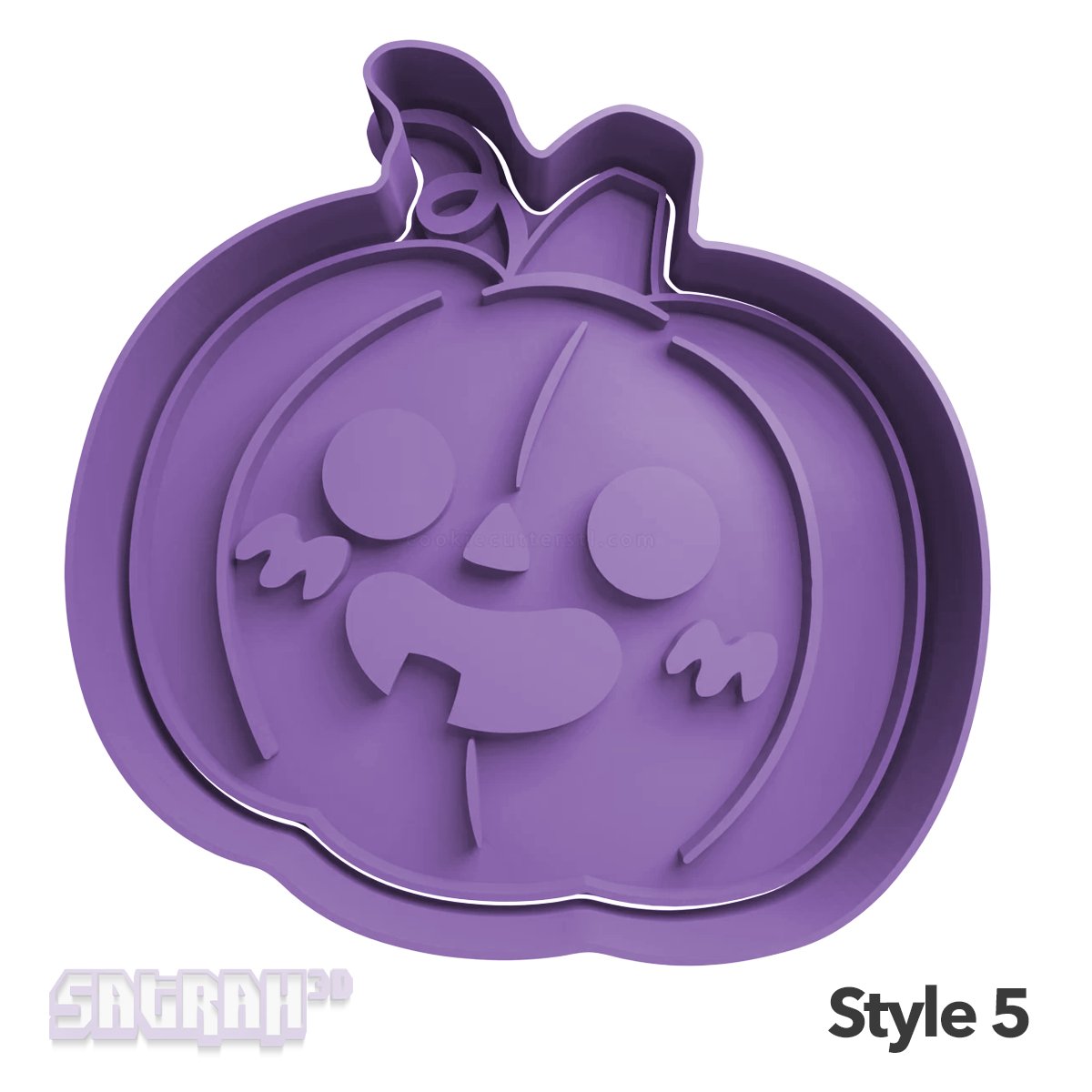 Halloween Pumpkin Cookie Cutters - Satrah 3D