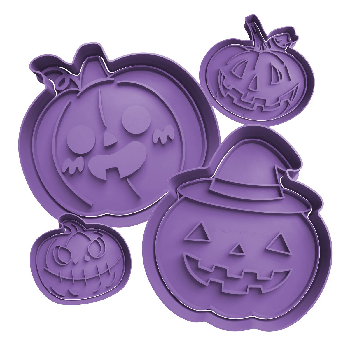 Halloween Pumpkin Cookie Cutters - Satrah 3D