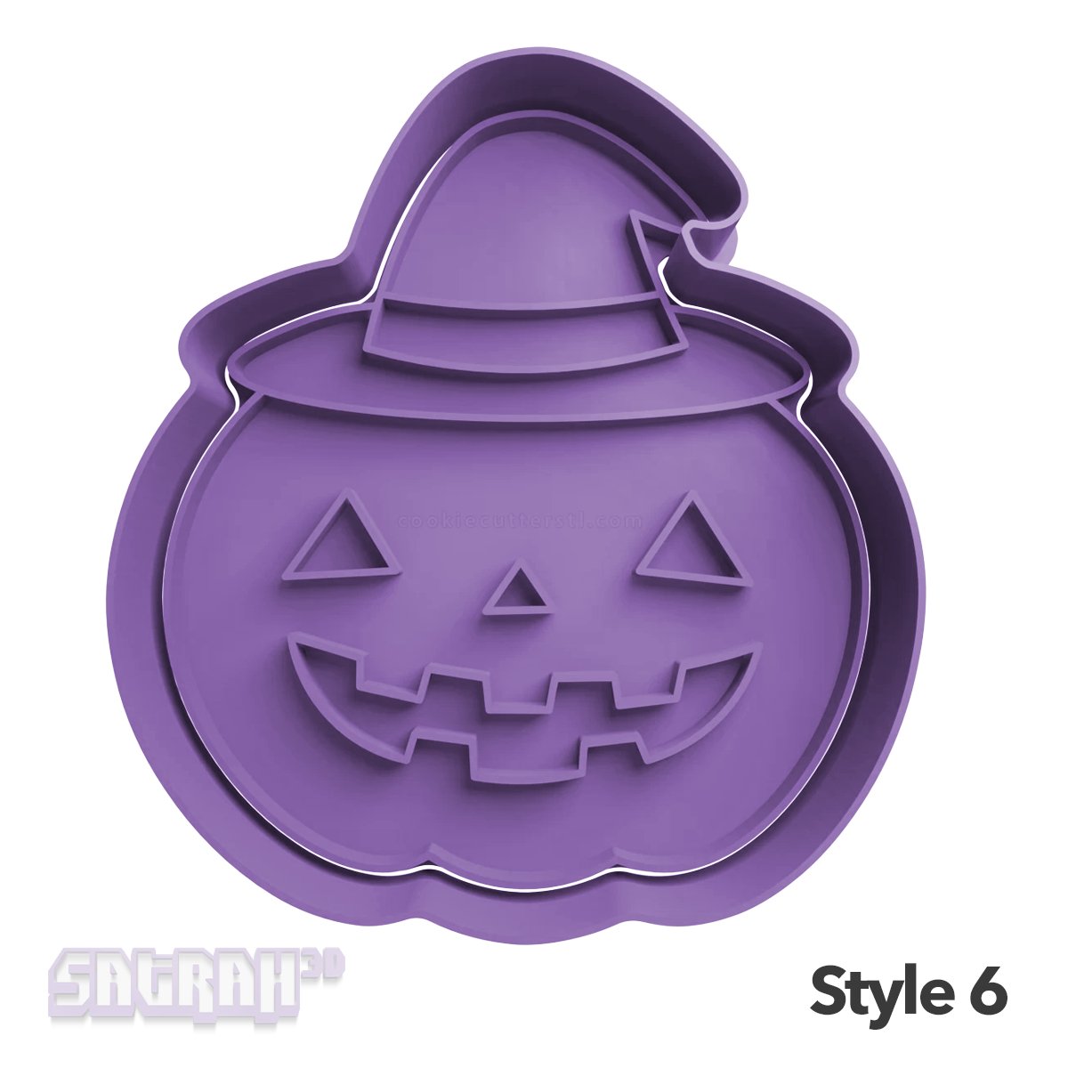 Halloween Pumpkin Cookie Cutters - Satrah 3D