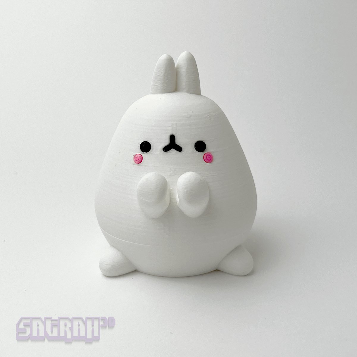 Kawaii Bunny Cable Holder - Satrah 3D