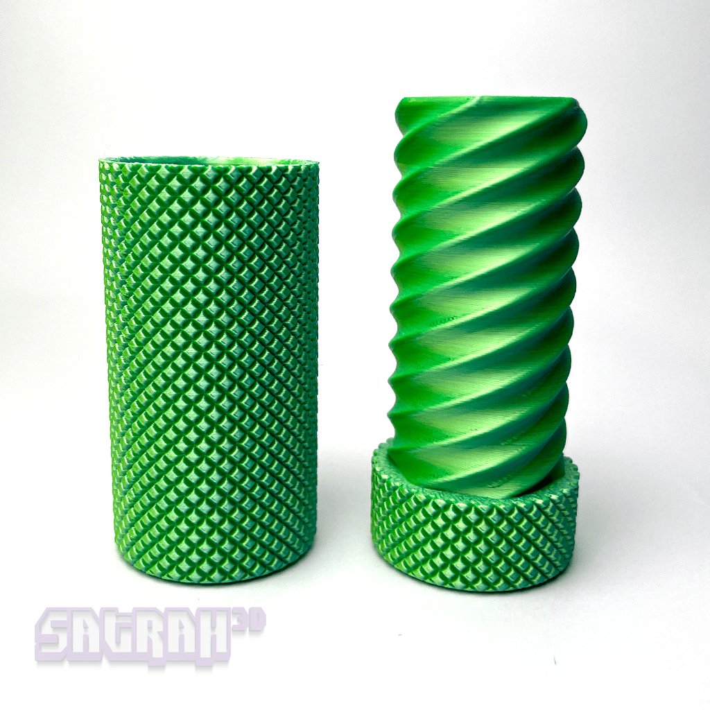 Knurled Twist Container - Satrah 3D