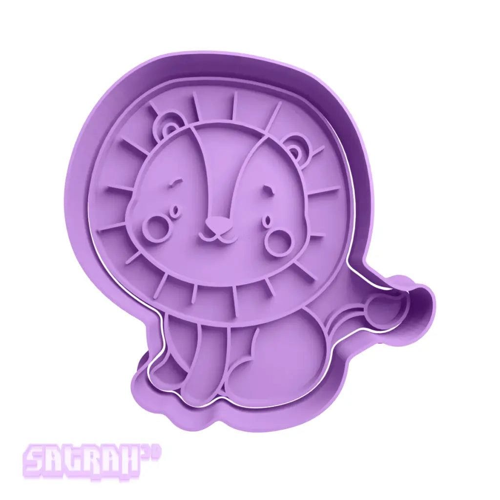 Lion Cookie Cutter - Satrah 3D