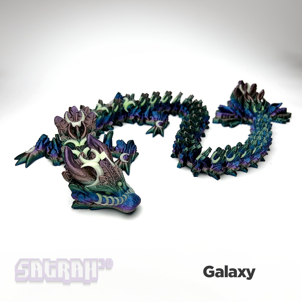 Lunar Articulated Dragon - Satrah 3D