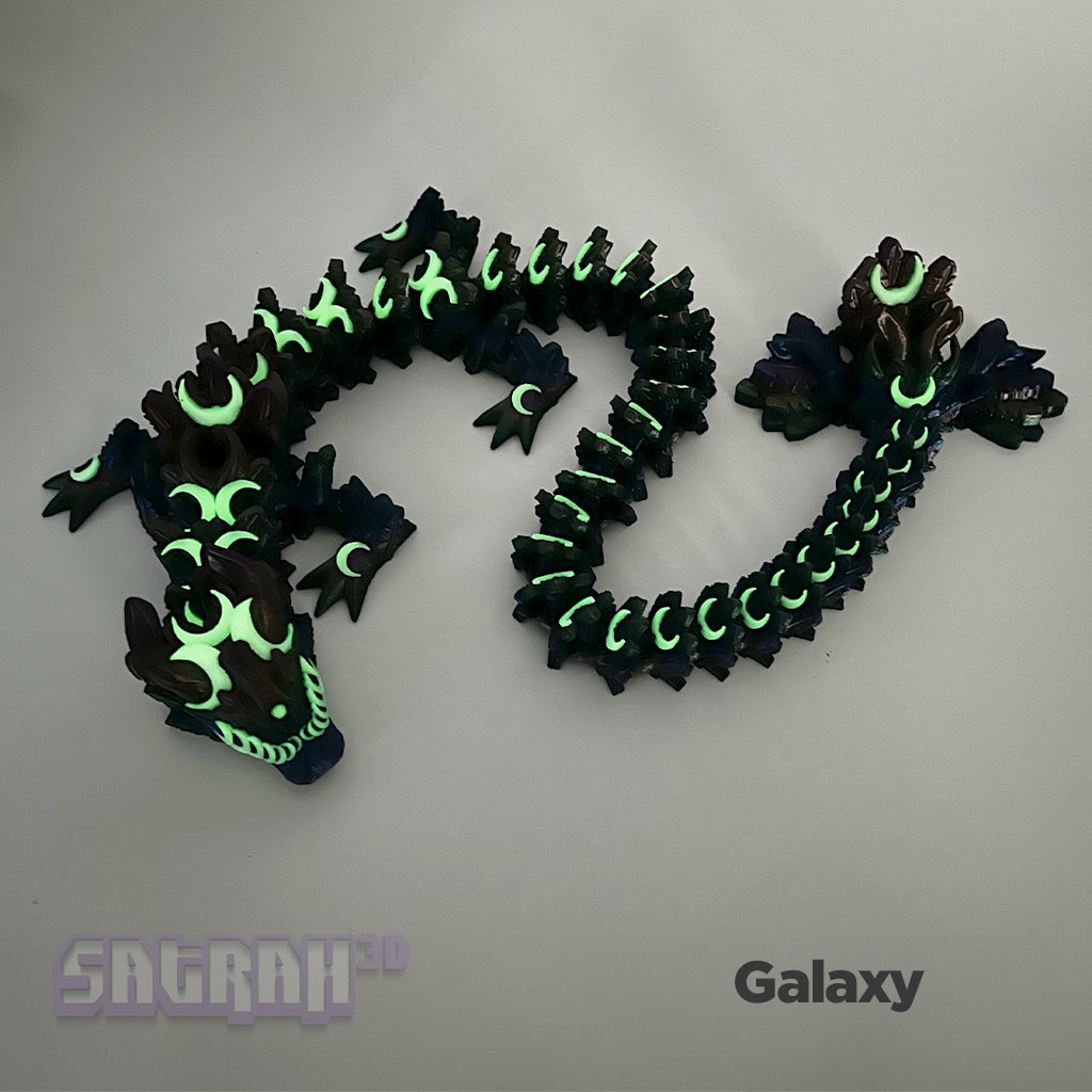 Lunar Articulated Dragon - Satrah 3D