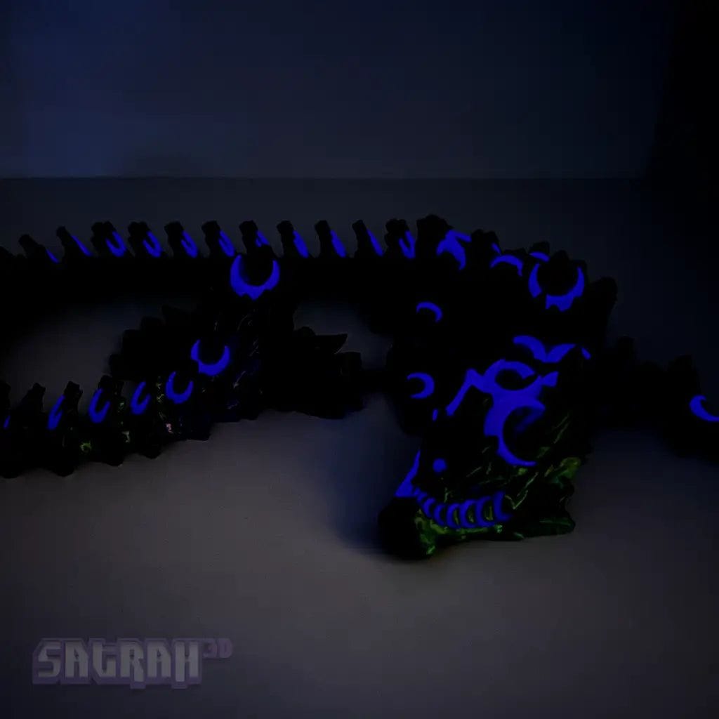 Lunar Articulated Dragon - Satrah 3D