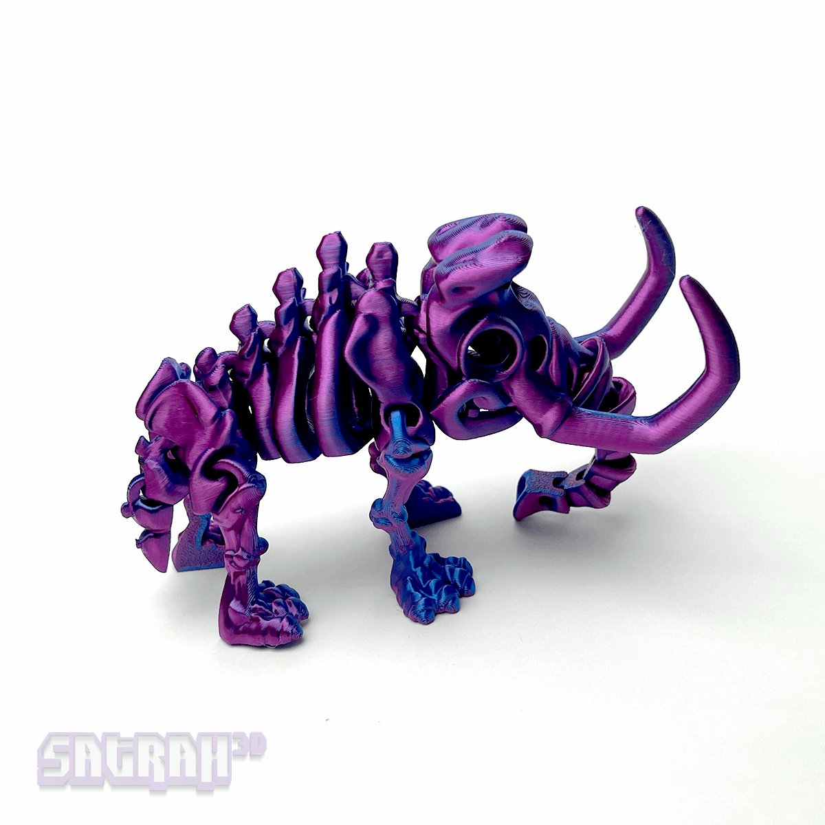 Mammoth Flexi Skeleton - Satrah 3D