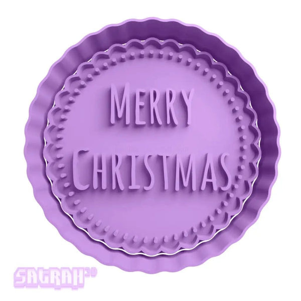 Merry Christmas Cookie Cutter