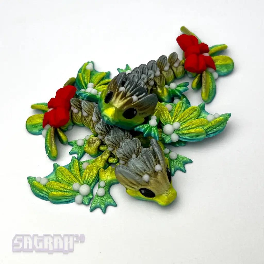 Mini Christmas Dragon Fidget - Satrah 3D