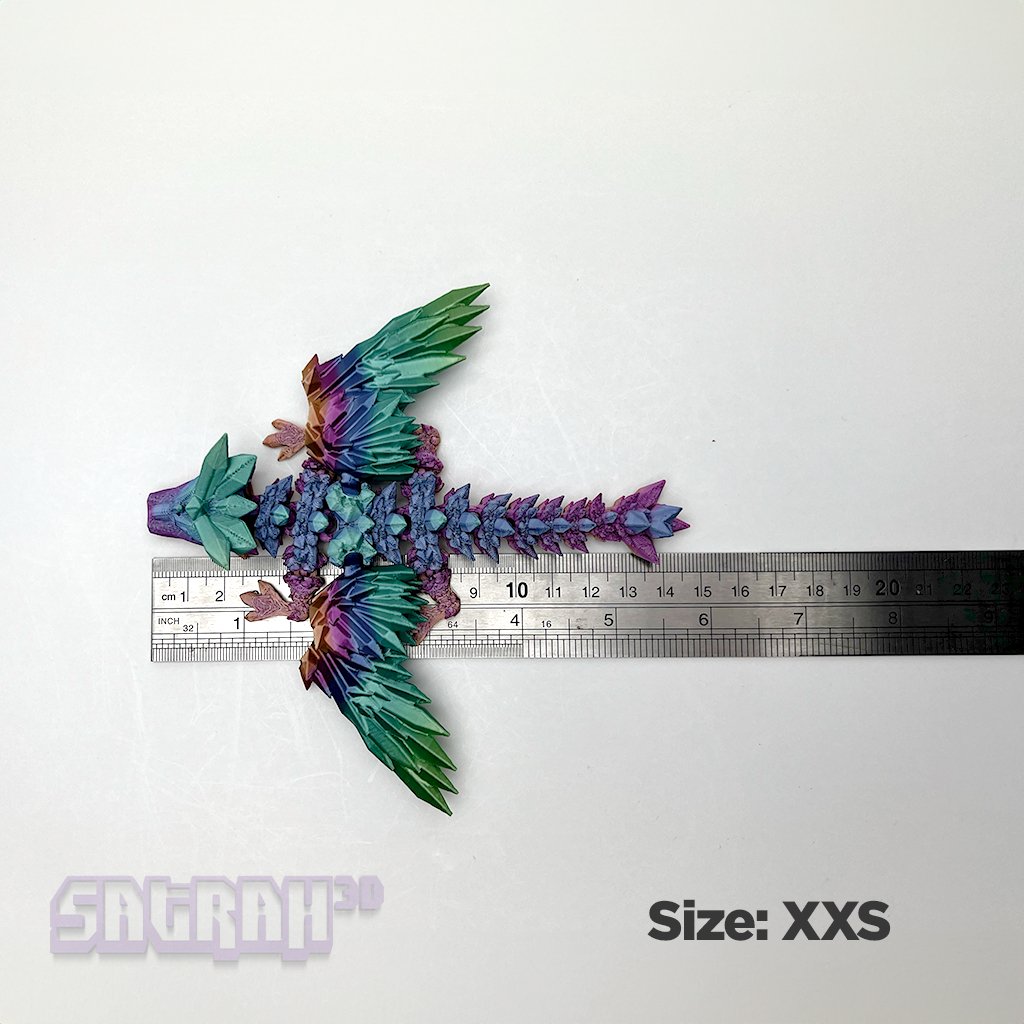 Mini Crystal Wing Dragon Fidgets - Satrah 3D