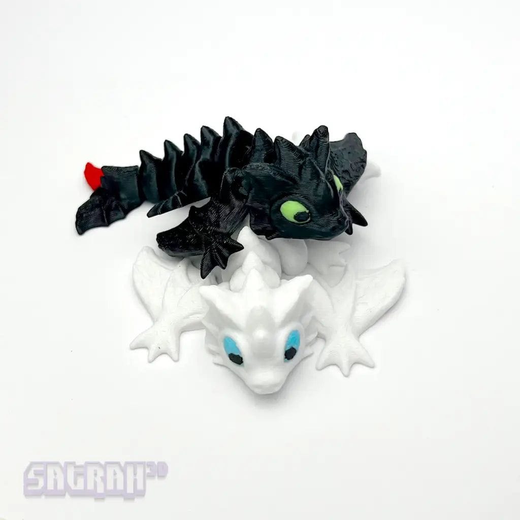 Mini Dragon Fidgets - Inspired by How to Train Your Dragon - Satrah 3D