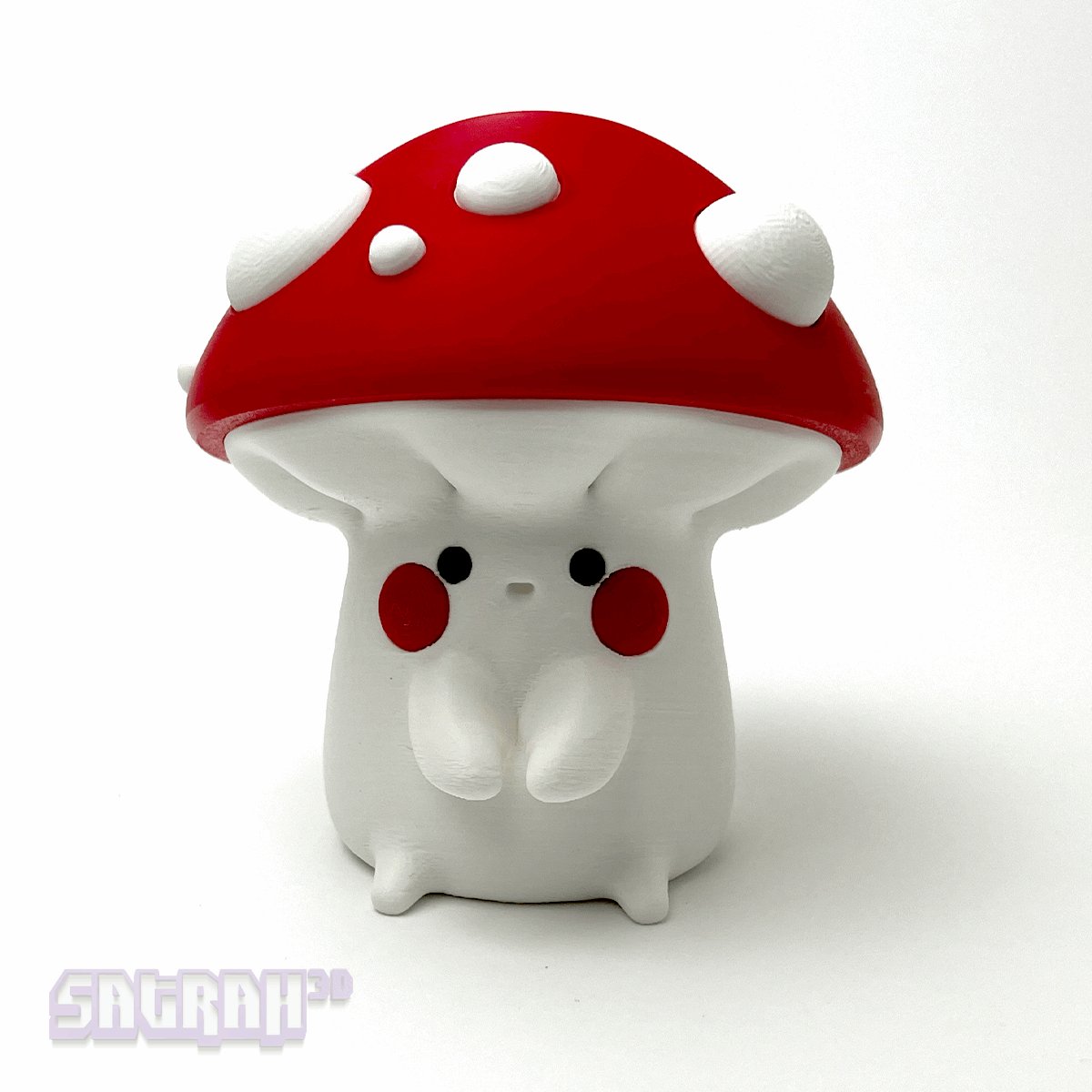 Mushroom Cable Holder & Container - Satrah 3D