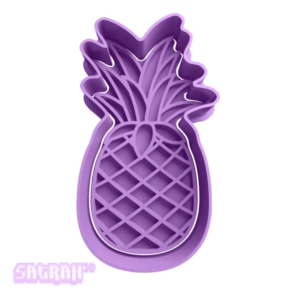 Pineapple Cookie Cutter - Satrah 3D