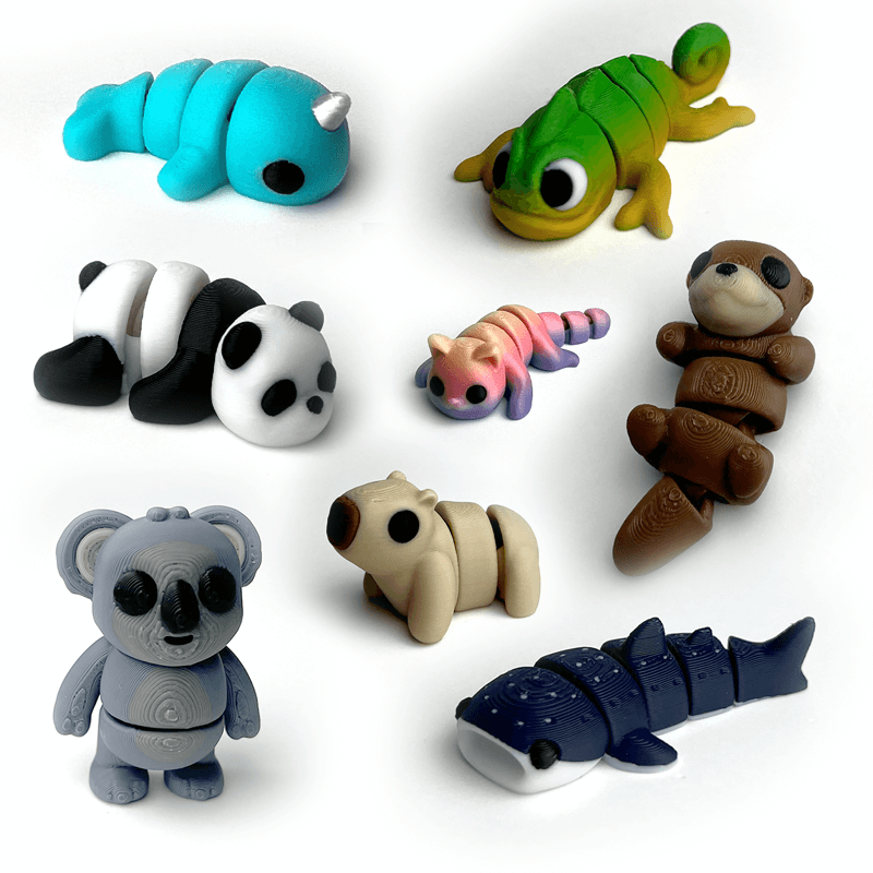 Pocket Pals! Mini Animal Fidgets - Satrah 3D