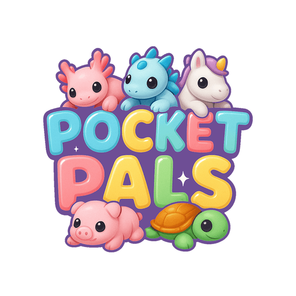 3D Printed Animal - Pocket Pals! Mini Animal Fidgets