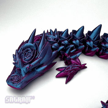 Rose Dragon | Valentines Rose Articulated Fidget