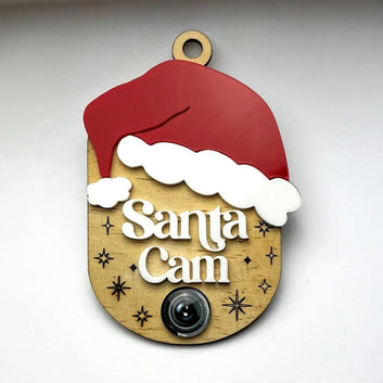 Santa Cam Ornament