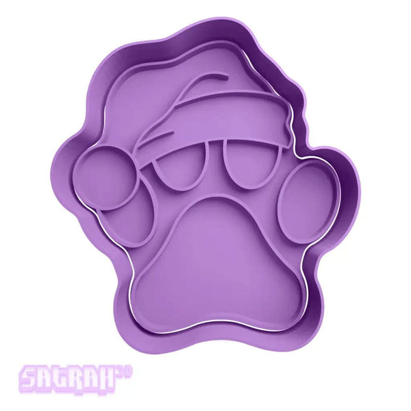 Santa Paws Cookie Cutter