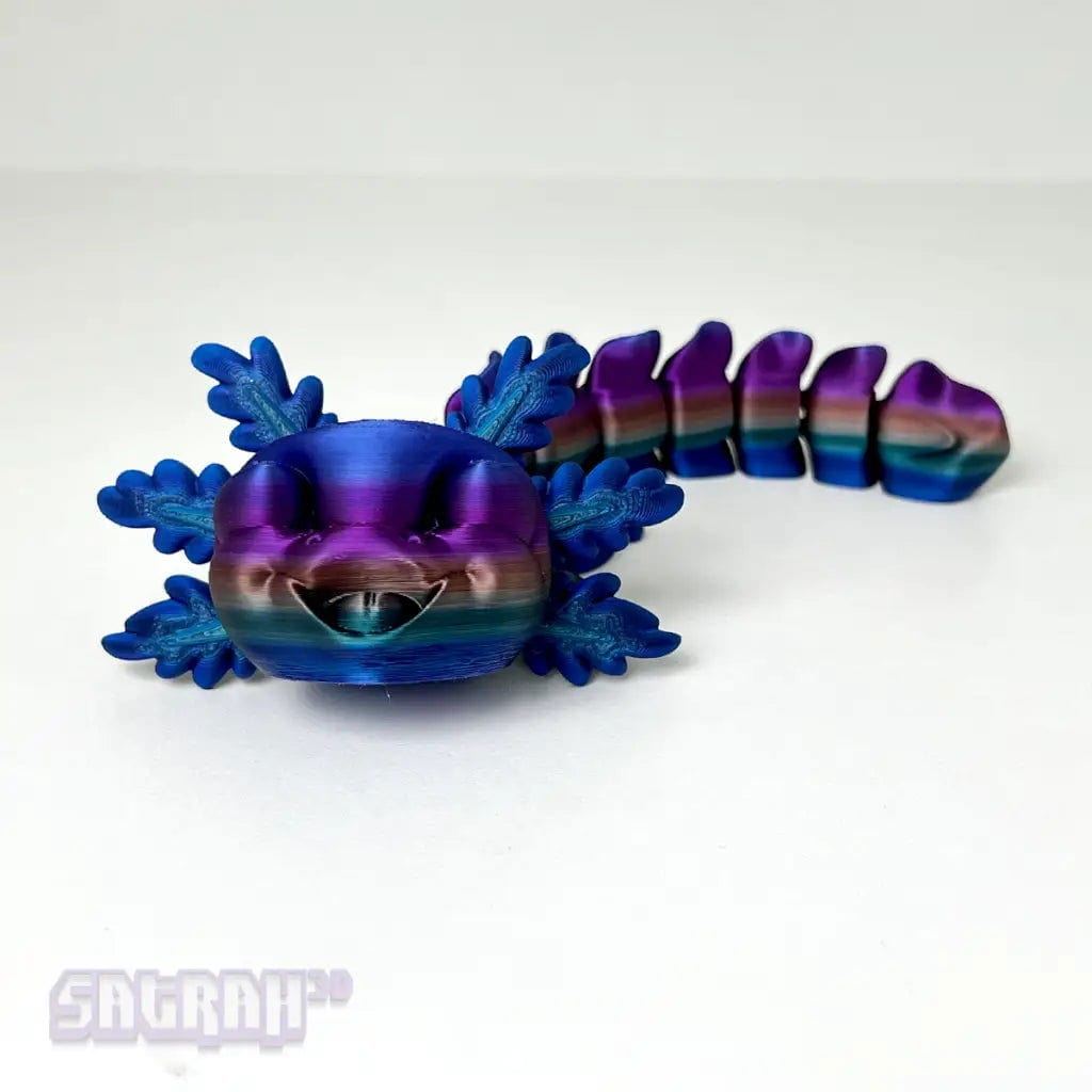 Smiling Axolotl Fidget - Satrah 3D