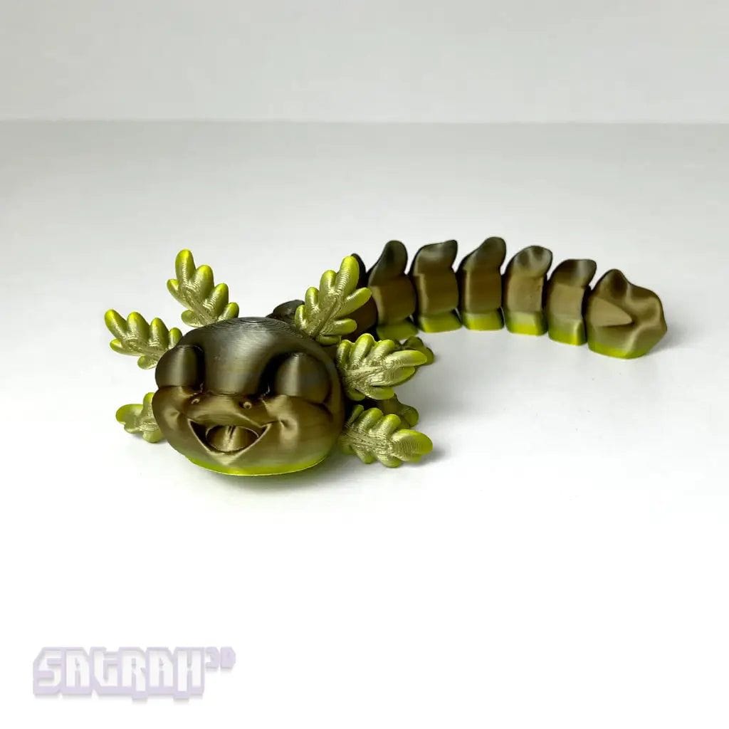 Smiling Axolotl Fidget - Satrah 3D