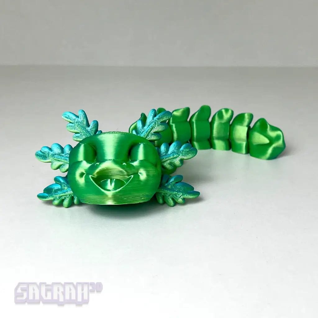 Smiling Axolotl Fidget - Satrah 3D