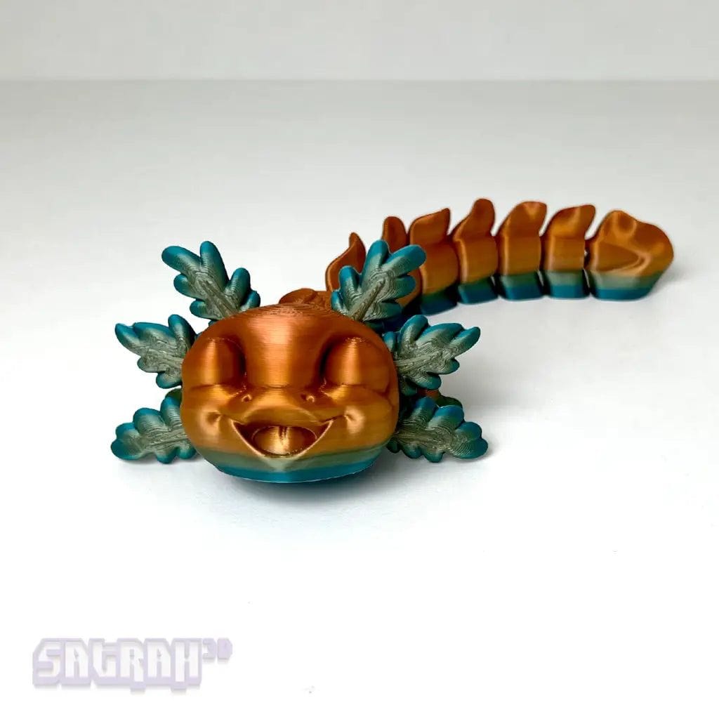 Smiling Axolotl Fidget - Satrah 3D