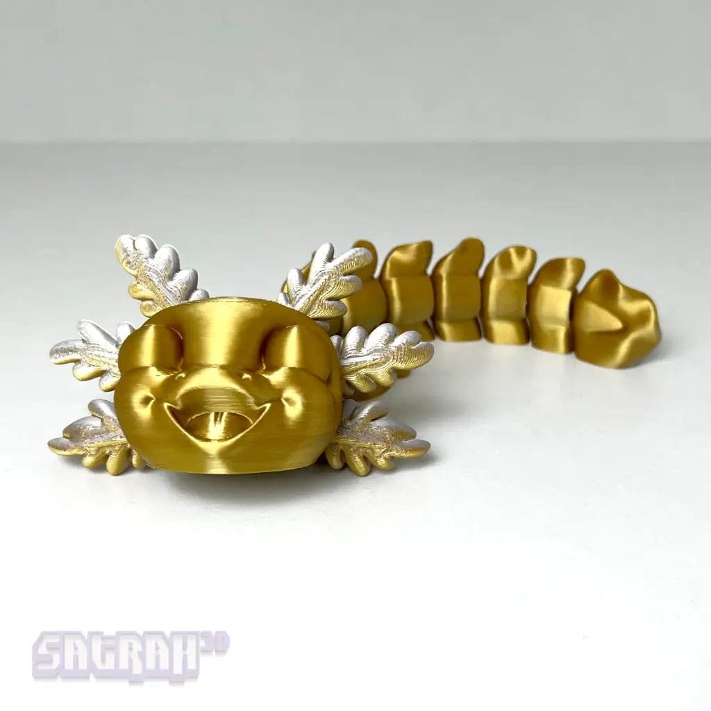 Smiling Axolotl Fidget - Satrah 3D