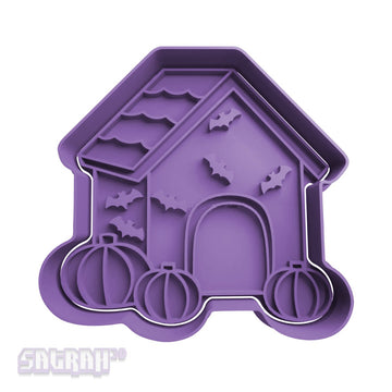 Spooky Dog House Cookie Cutter - Satrah 3D