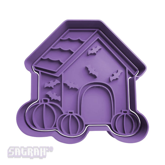 Spooky Dog House Cookie Cutter