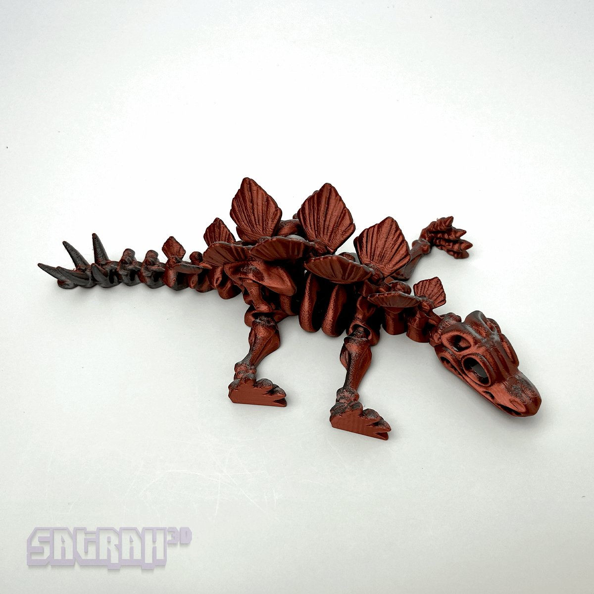 Stegosaurus Flexi Skeleton - Satrah 3D