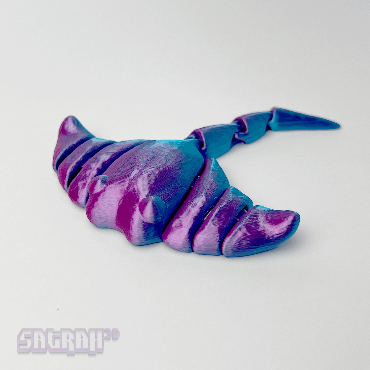 Stingray Fidget Toy 3D Printed Articulated Stingray Satrah 3D stingray-fidget-toy-3d-printed-articulated-stingray-satrah-3d