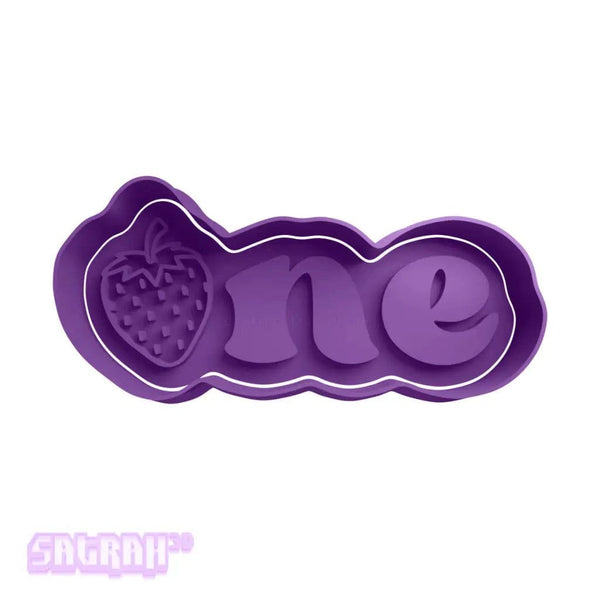 Strawberry One Cookie Cutter