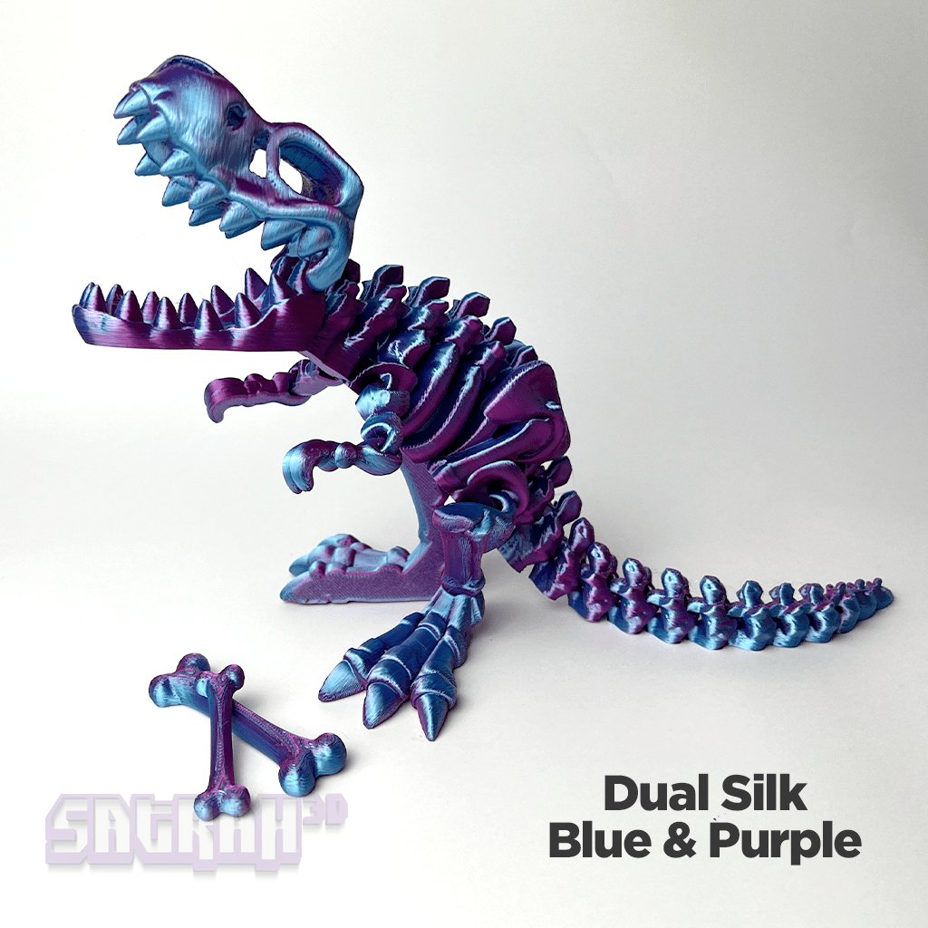 T - Rex Flexi Skeleton - Satrah 3D