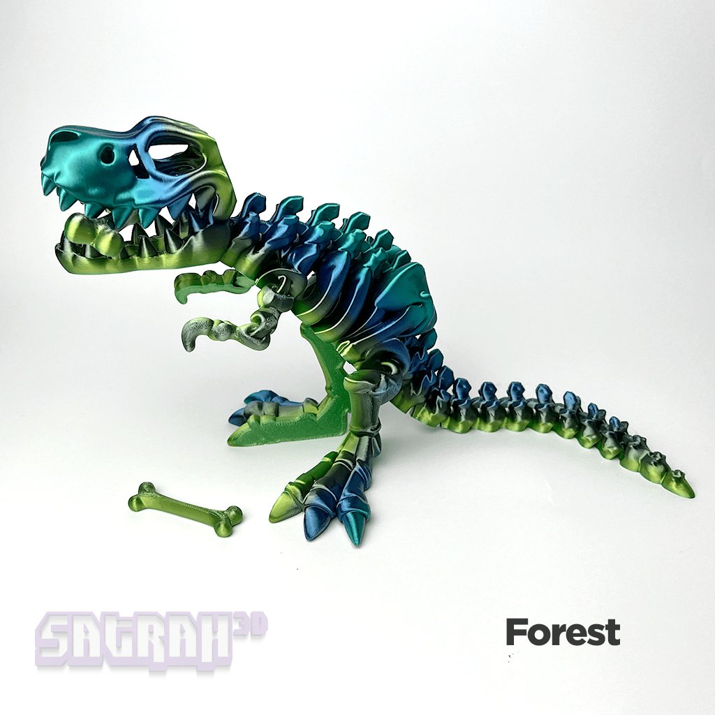 T - Rex Flexi Skeleton - Satrah 3D