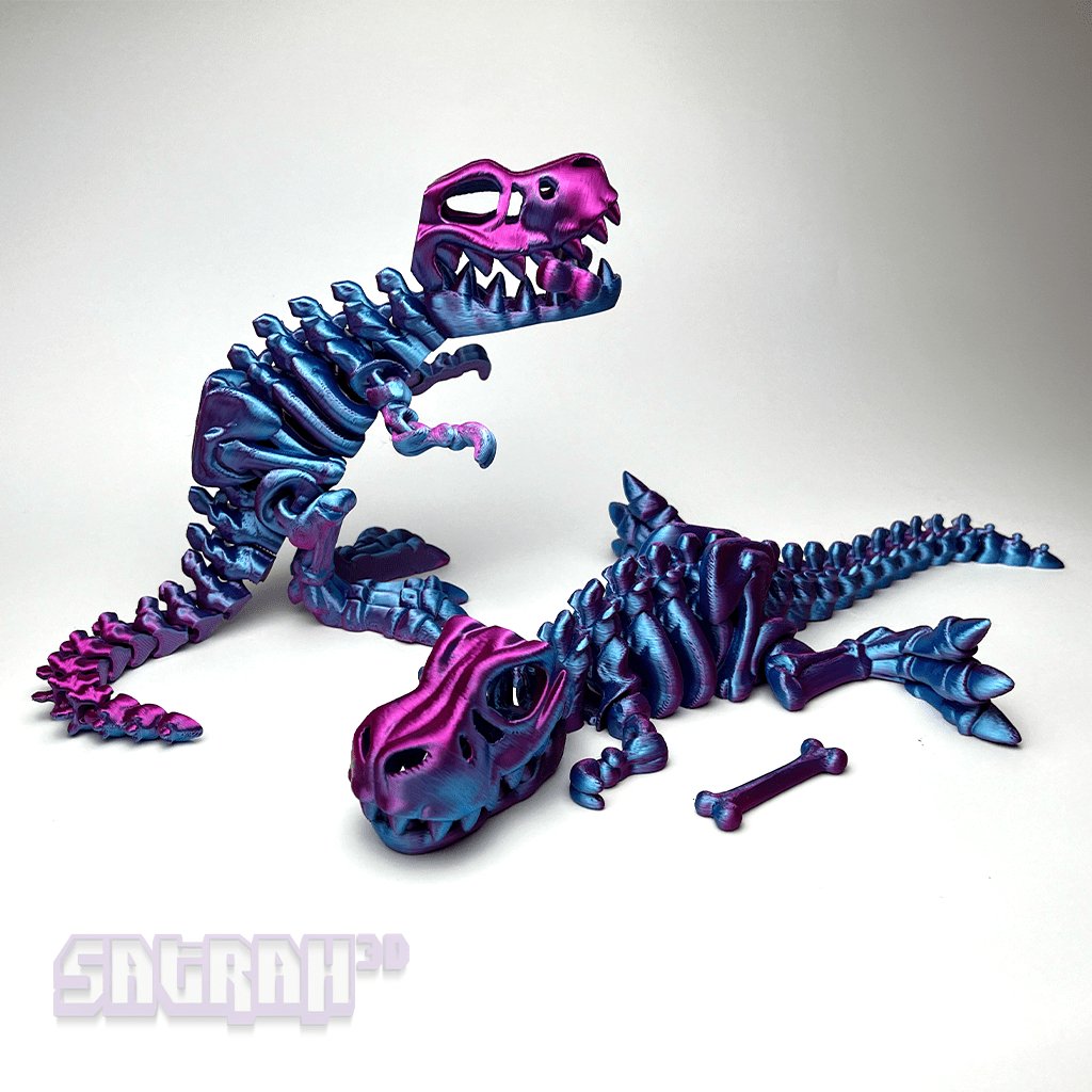 T - Rex Flexi Skeleton - Satrah 3D