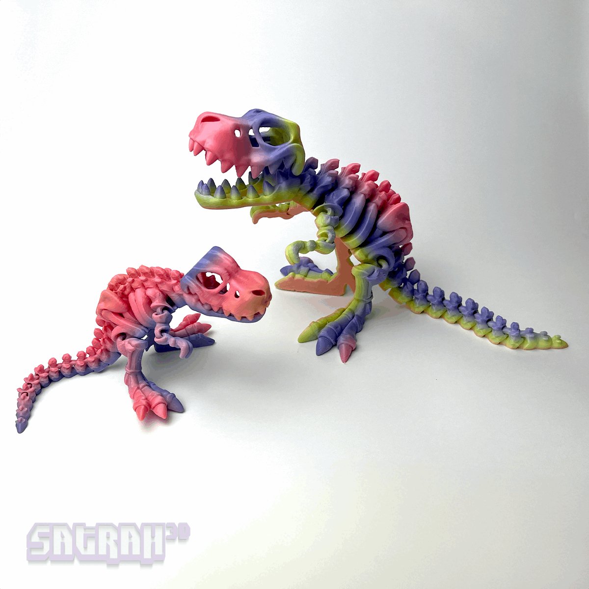 T - Rex Flexi Skeleton - Satrah 3D