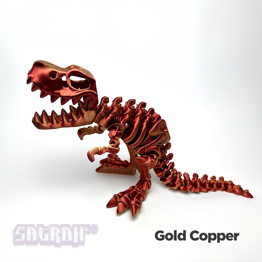 T - Rex Flexi Skeleton - Satrah 3D