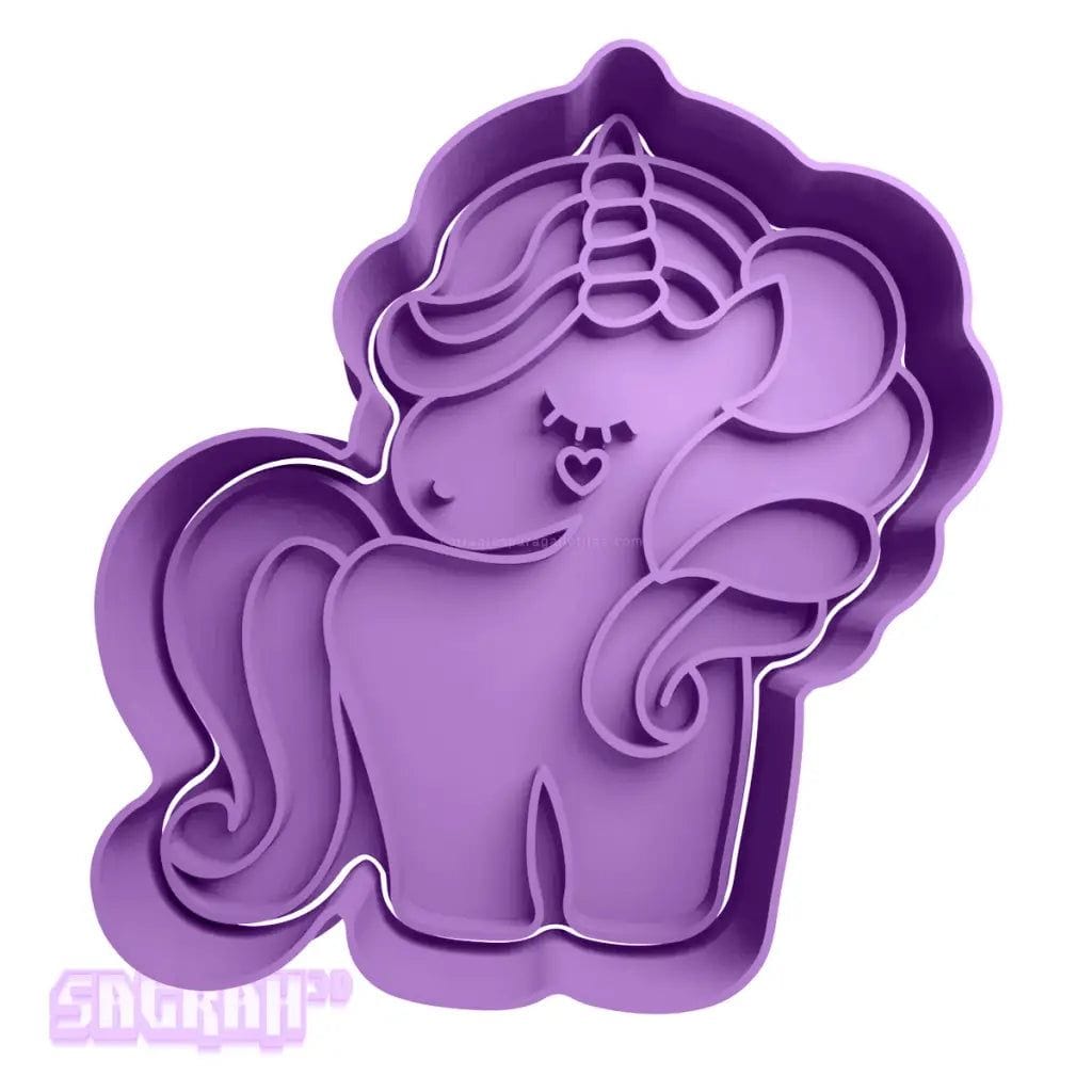 Unicorn Cookie Cutter - Satrah 3D