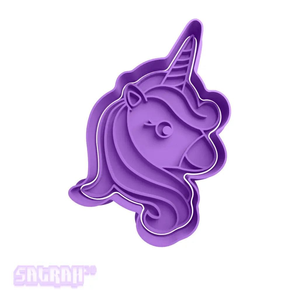 Unicorn Head Cutter - Satrah 3D