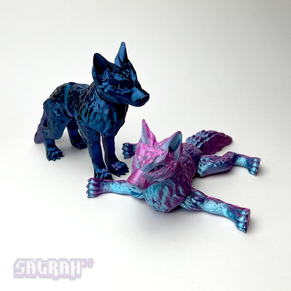 3D Printed Animal - Wolf
