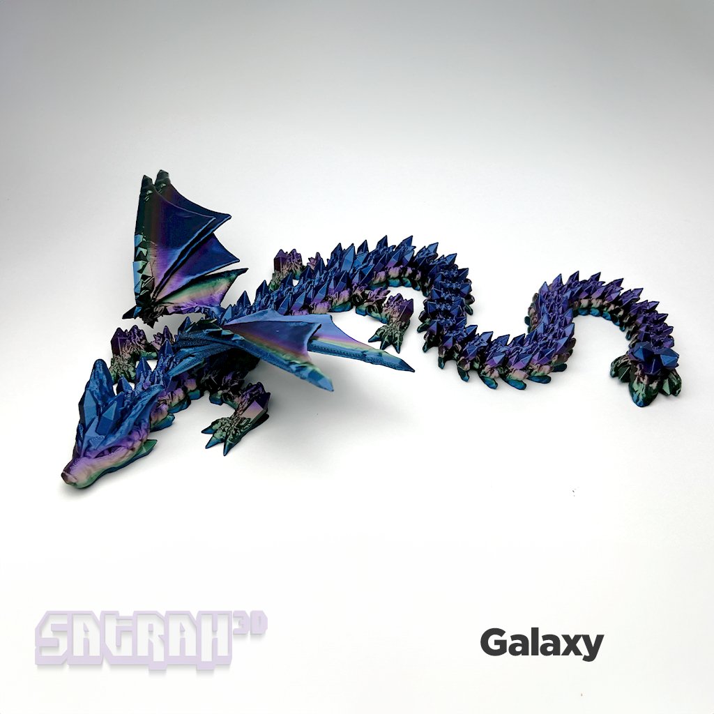 Wolf Dragon | Articulated Wolf Dragon Fidget - Satrah 3D