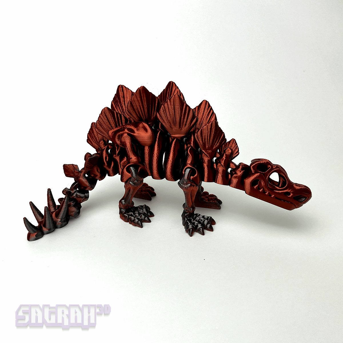 Stegosaurus Flexi Skeleton | Satrah 3D